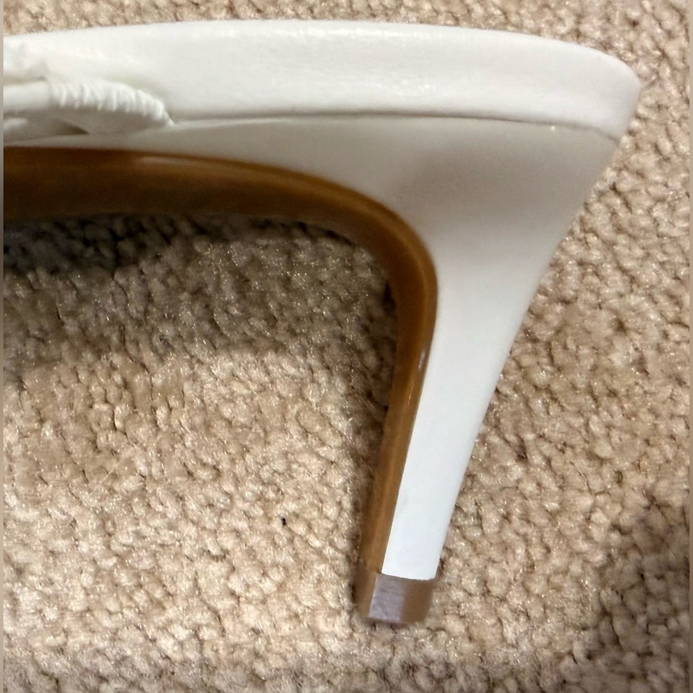 Calvin Klein Women's White Strappy Sandals - Picture 2 of 4